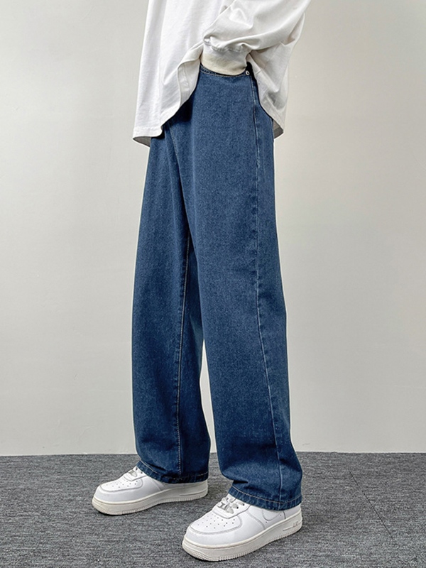 Men's Loose Straight Leg Jean-2
