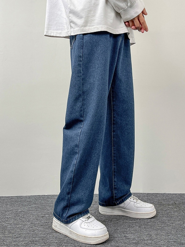 Men's Loose Straight Leg Jean-1