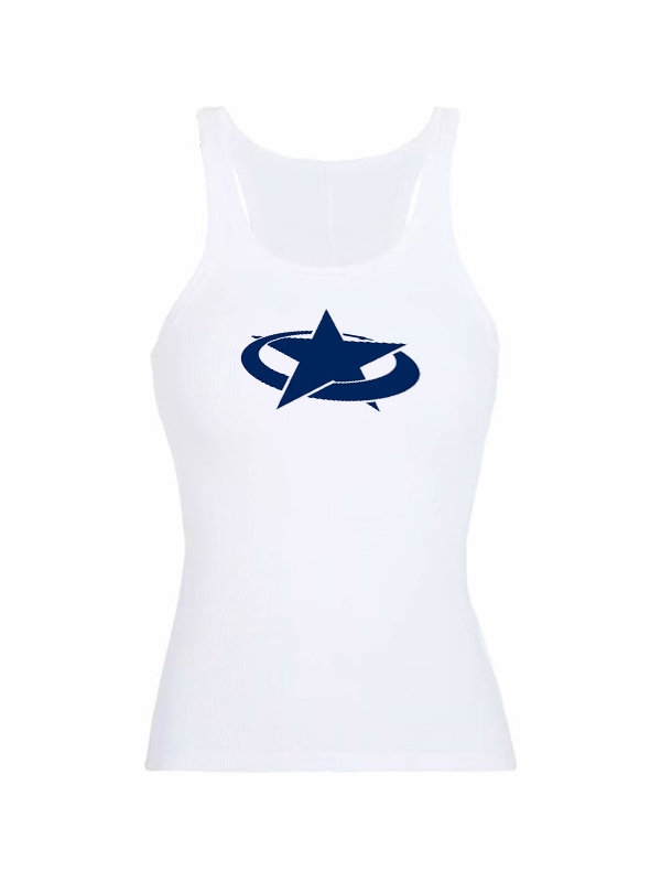 Basic Stretch Knit Star Cami Top-3