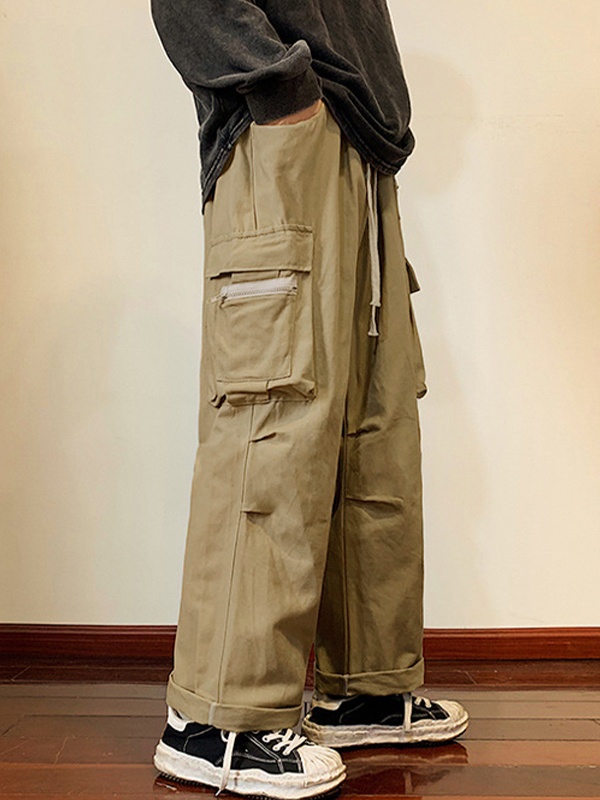 Men's Pocket Patch Skate Cargo Pants-2
