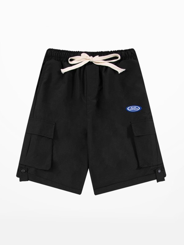 Men's Straight Leg Cargo Shorts-3